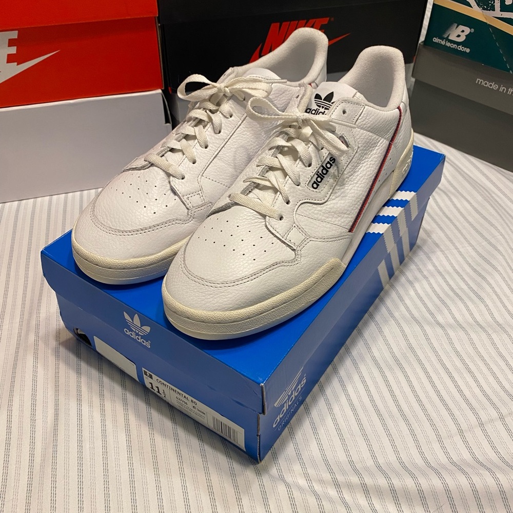Adidas Men's White Sneakers